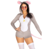 Комбінезон-костюм миші Leg Avenue Comfy Mouse L, з капюшоном