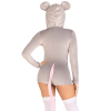 Комбінезон-костюм миші Leg Avenue Comfy Mouse L, з капюшоном