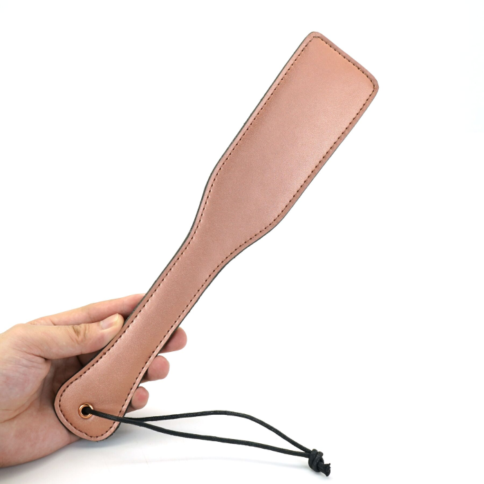 Паддл Liebe Seele Rose Gold Memory Paddle, обтягнутий натуральною шкірою, рожеве золото
