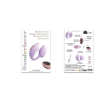 Віброяйце з вакуумною кліторальною стимуляцією Love To Love Wonderlover VIVA MAUVE