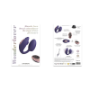 Віброяйце з вакуумною кліторальною стимуляцією Love To Love Wonderlover MIDNIGHT INDIGO