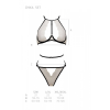 Комплект білизни Passion CHIKA SET, XXL/XXXL, cream, топ, трусики