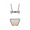 Комплект Passion LORINA SET, XXL/XXXL, beige, бюстгальтер та трусики