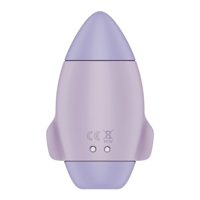 Вакуумний стимулятор з вібрацією Satisfyer Mission Control Violet, 2 незалежні мотори