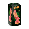 Фентезійний фалоімітатор Kong Silicone The Dragon, довжина 21,5 см, діаметр 6,2 см, для фістингу