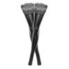 Панчохи з мокрим ефектом Noir Handmade F135 Powerwetlook stockings, S, без мисків