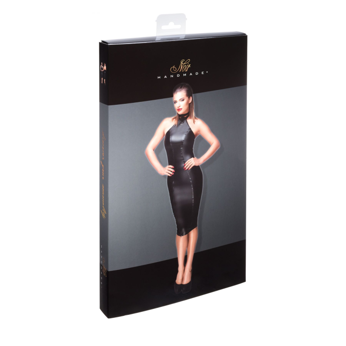 Сукня-олівець з мокрим ефектом Noir Handmade F160 Powerwetlook pencil dress, L