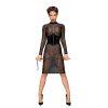Сукня з мокрим ефектом Noir Handmade F182 Classic dress made of elastic tulle, M