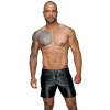 Чоловічі шорти з мокрим ефектом Noir Handmade H061 Powerwetlook shorts, XL