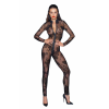 Сітчастий бодістокінг Noir Handmade F237 Long tulle overall, S