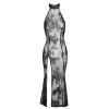 Довга сітчаста сукня Noir Handmade F239 Long tulle dress, XL