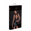 Сукня Noir Handmade F241 Short dress with powerwetlook skirt and tulle top, 3XL