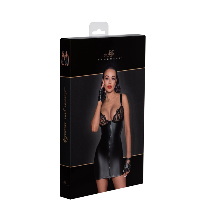 Сукня з мокрим ефектом Noir Handmade F254 Powerwetlook mini-dress, XXL