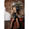 Сукня з мокрим ефектом Noir Handmade F291 Powerwetlook dress with double lace-up front, M