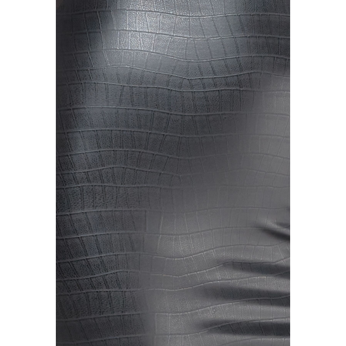 Трусики-стрінги Noir Handmade P012 Wild, M, під латекс, крокодиловий принт, застібки з боків