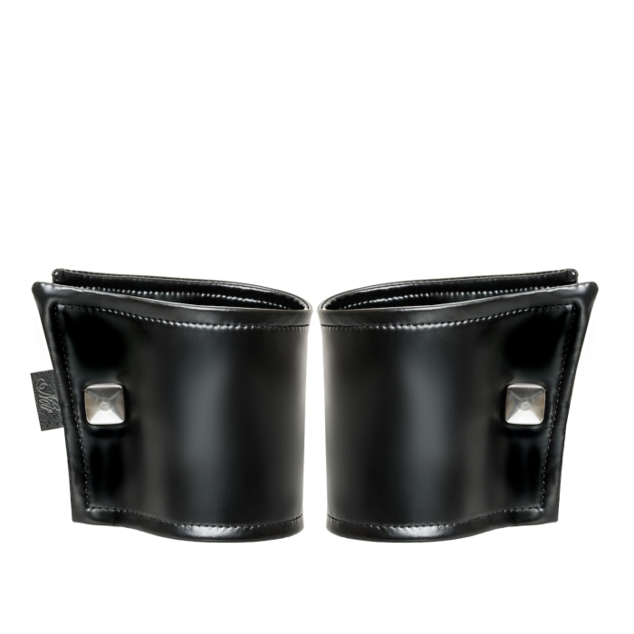Чоловічі браслети з потайним гаманцем Noir Handmade H075, пара, під латекс, потайна блискавка
