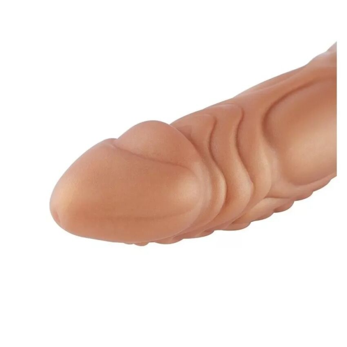 Фалоімітатор для секс-машин Hismith Slightly Curved Silicone Dildo Monster Series, кріплення KlicLok