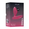 Анальна смарт-вібропробка We-Vibe Ditto+ Cosmic Pink, 10 режимів, пульт ДК