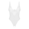 Боді з доступом Obsessive Alissium crotchless teddy, XS/S, ліф з м’якою чашкою, високі трусики
