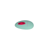 Вібратор у трусики FairyGasm HeartGem green, на магніті, пульт ДК