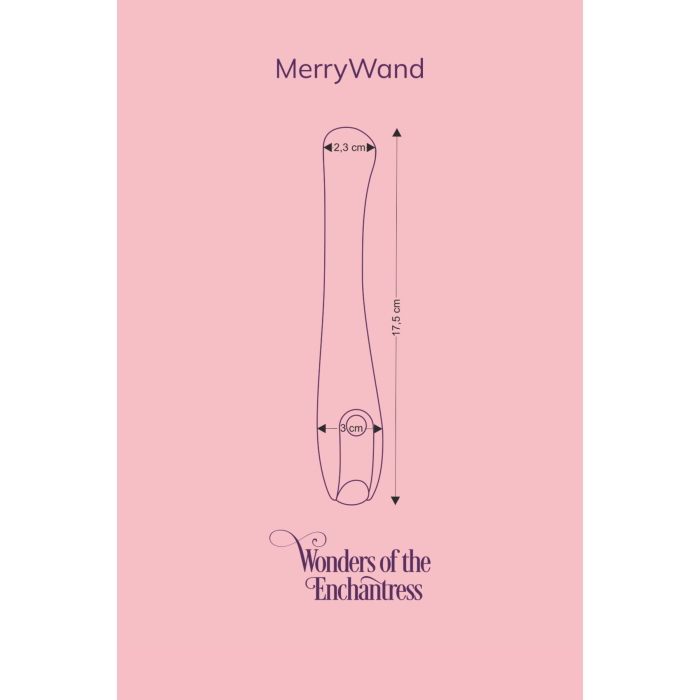 Вібратор для точки G FairyGasm MerryWand green