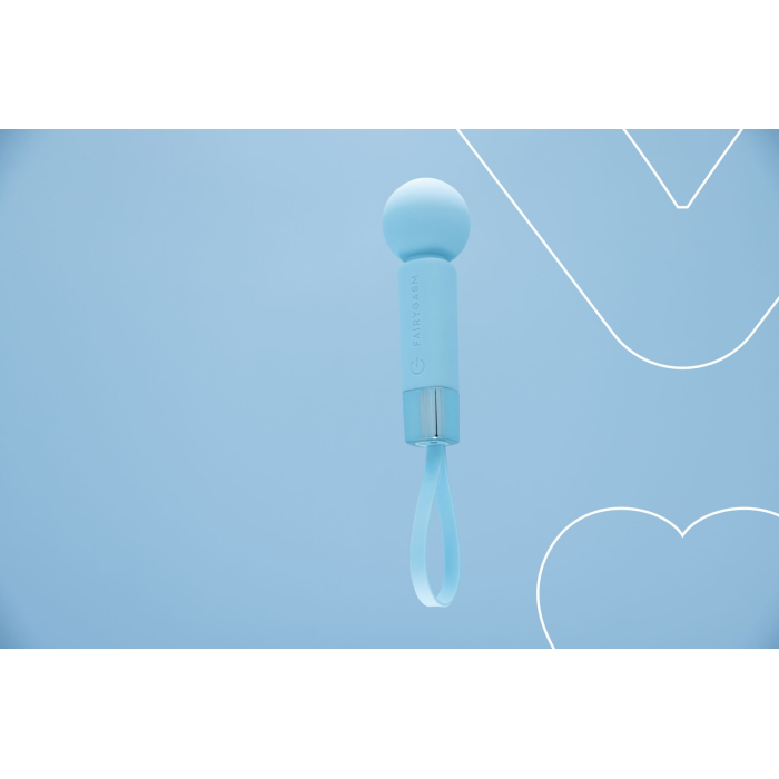 Мінівібромасажер FairyGasm Pearlstasy blue