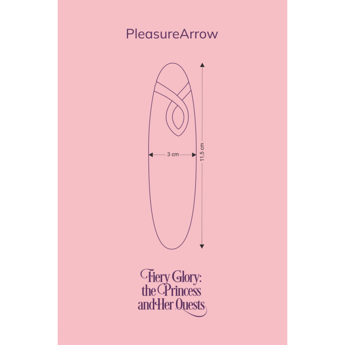 Мінівібратор FairyGasm PleasureArrow blue