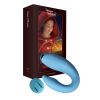 Вібратор для пар FairyGasm PleasureBerry blue, зарядний кейс, пульт ДК