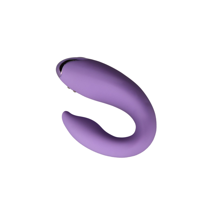 Вібратор для пар FairyGasm PleasureBerry violet, зарядний кейс, пульт ДК