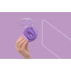 Вібратор для пар FairyGasm PleasureBerry violet, зарядний кейс, пульт ДК
