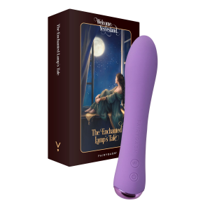 Вібратор з підігрівом FairyGasm WowGenie violet, підігрів до 42 °C