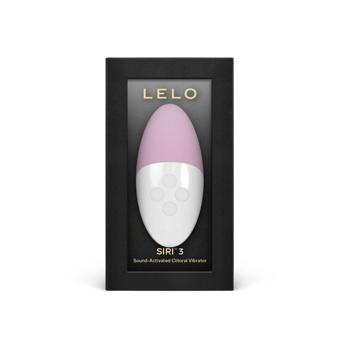 Музичний вібратор для клітора LELO SIRI 3 Soft Pink, вібрації в ритмі звуків без смартфона