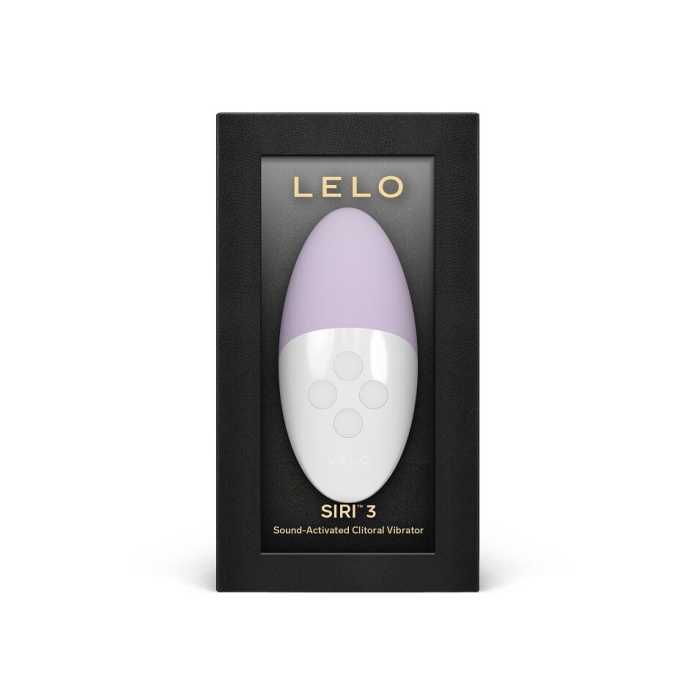 Музичний вібратор для клітора LELO SIRI 3 Calm Lavender, вібрації в ритмі звуків без смартфона