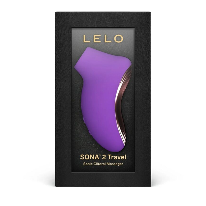Звуковий стимулятор клітора LELO SONA 2 Travel Purple, тревел-версія, 12 режимів