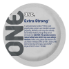 Презерватив ONE Extra Strong, 1 шт, розширена форма, зі змазкою, підходить для анального сексу
