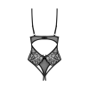Тедді з доступом Obsessive Blomentis crotchless teddy, XS/S, прозоре, відкрита спина, низ-стрінги