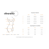 Комплект Obsessive Blomentis 3-pcs set, M/L, м’який ліф, стрінги зі стрепами, пояс із гартерами