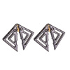 Затискачі для сосків з легкою підвіскою LOCKINK Adjustable Nipple Clamps with Light Pendant, сріблясті