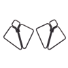Затискачі для сосків LOCKINK Minimalism Nipple Clamps, сріблясті
