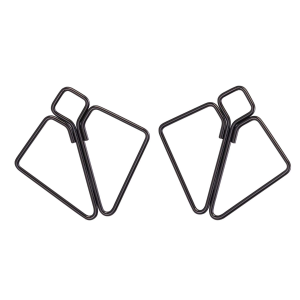 Затискачі для сосків LOCKINK Minimalism Nipple Clamps, сріблясті