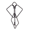 Затискачі для сосків LOCKINK Minimalism Nipple Clamps, сріблясті