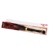 Флогер LOCKINK SEVANDA Red & Black Braided Tail Flogger, червоно-чорний, хвости з вузликами