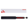 Паддл LOCKINK SEVANDA Braided-handle Spanking Paddle, чорно-червоний, гладенький, з плетінням на ручці