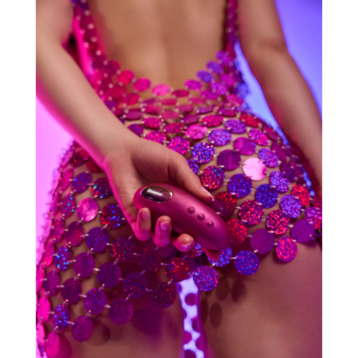 Вакуумний кліторальний стимулятор Love To Love DREAMER – IRIDESCENT BERRY, пестощі язичком, пульт