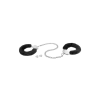 Поножі Fetish Tentation Adjustable metal and fur ankle cuffs