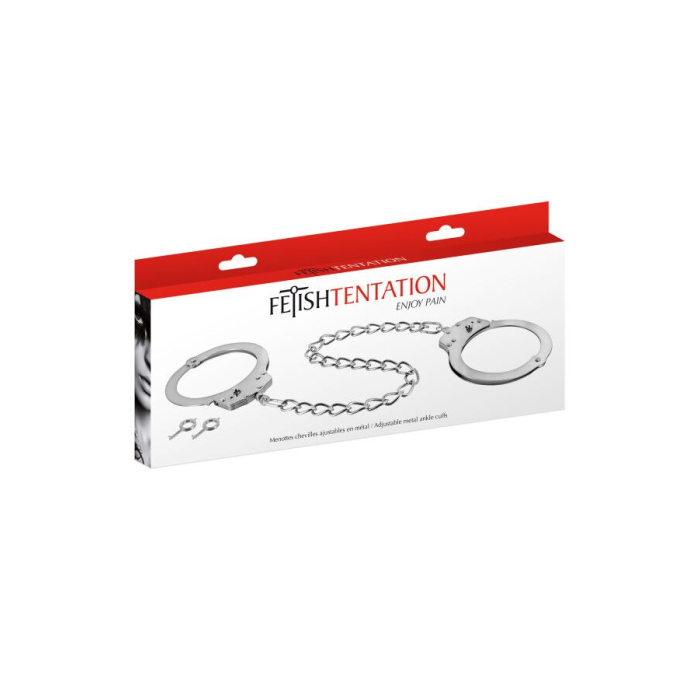 Поножі Fetish Tentation Adjustable metal ankle cuffs
