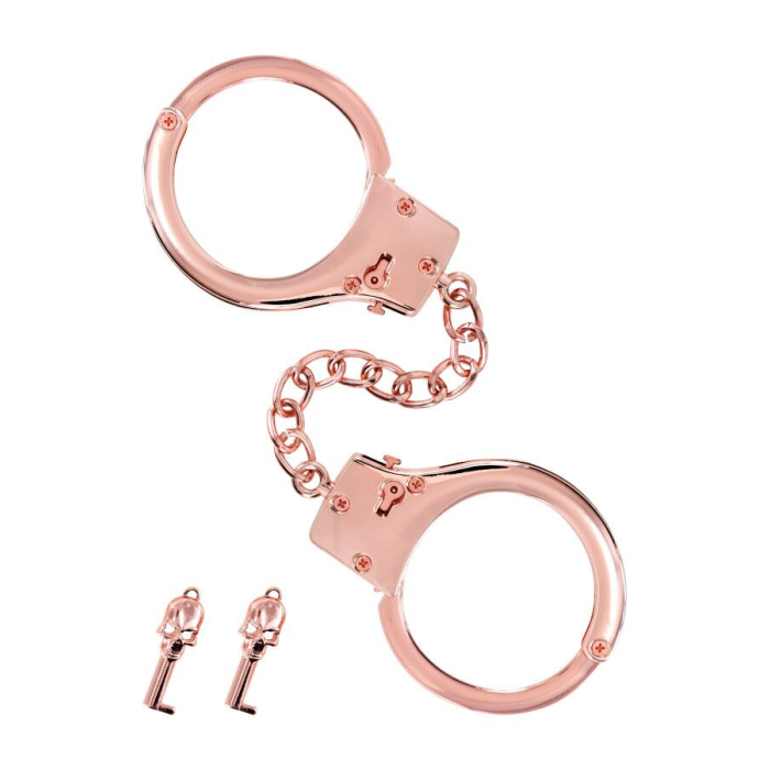 Наручники Fetish Tentation Premium Chick wrist cuffs in rose-gold metal