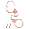 Наручники Fetish Tentation Premium Chick wrist cuffs in rose-gold metal