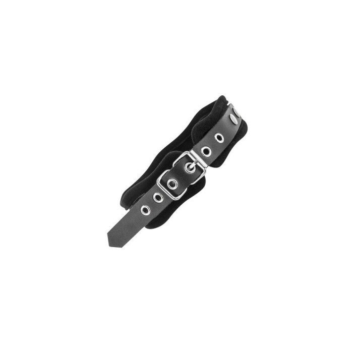 Повідець з натуральної шкіри Fetish Tentation Premium Patent leather chocker and leash