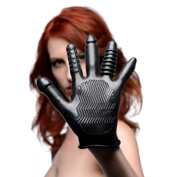 Рукавичка з різними текстурами Master Series Pleasure Poker Textured Glove